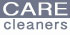 Care Cleaners logo Small black n white